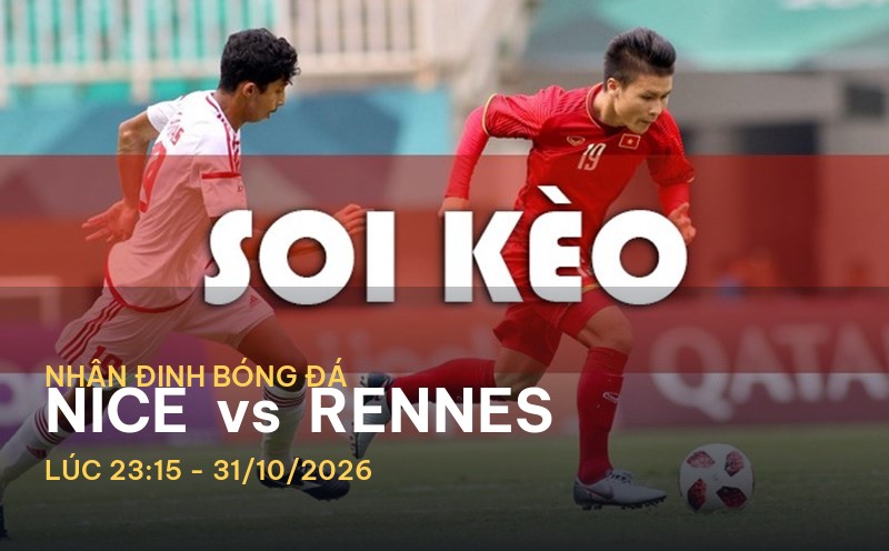 Bongdaso nhận định trận đấu Nice vs Rennes