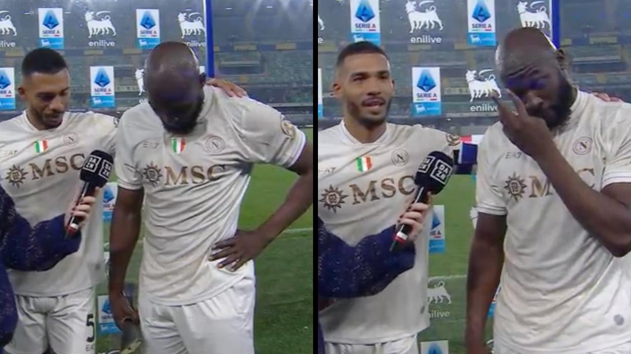 Những giọt nước mắt của Lukaku